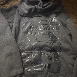 Medium dark gray hoodie